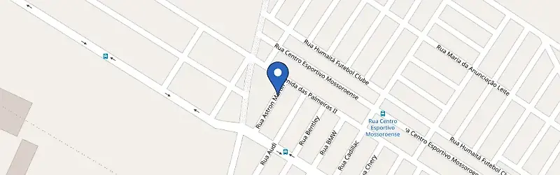 Mapa da estação BYD Carnais & Mossoró Energia Solar