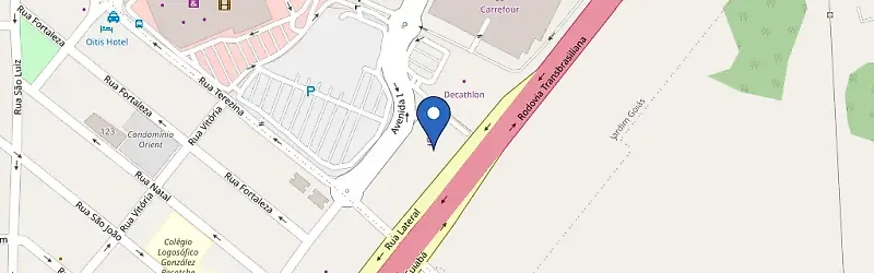 Mapa da estação YellotMob - Costa Atacadão