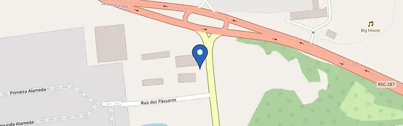 Mapa da estação GM Cristais