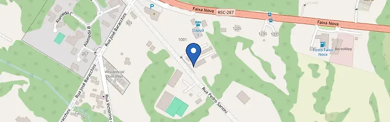Mapa da estação Motel Itapuã