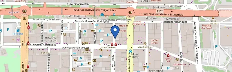 Mapa da estação Cellshop