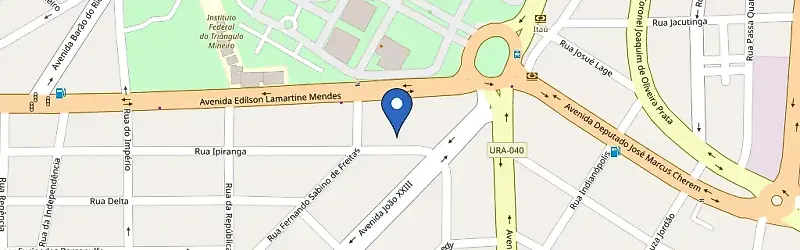 Mapa da estação Hotel Golden Park Uberaba