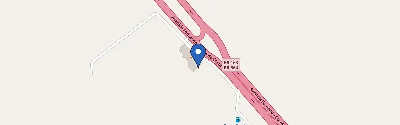 Mapa da estação Loja Sinuelo Rondonópolis
