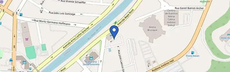 Mapa da estação Hotel 101