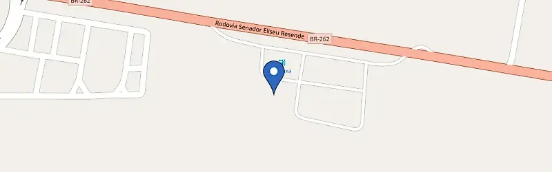 Mapa da estação Posto Caxuxa 1 - Incharge