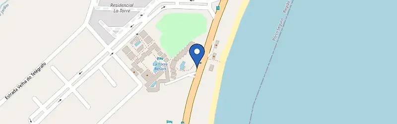 Mapa da estação Resort La Torre - Kijeme Travel Hoteis LTDA