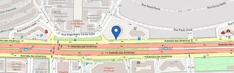 Mapa da estação Nissan AB San Diego
