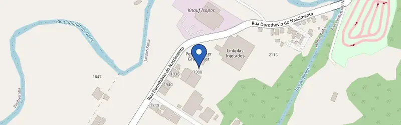 Mapa da estação Gravaplast