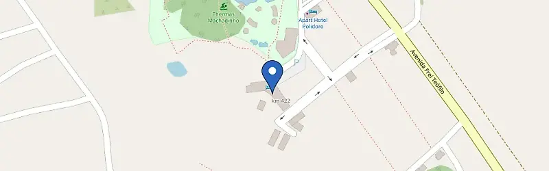 Mapa da estação Machadinho Hotel Resort Spa