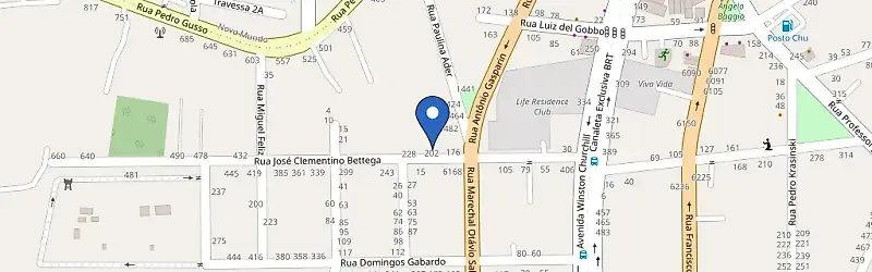 Mapa da estação Condomínio Edifício Engenho Poeta