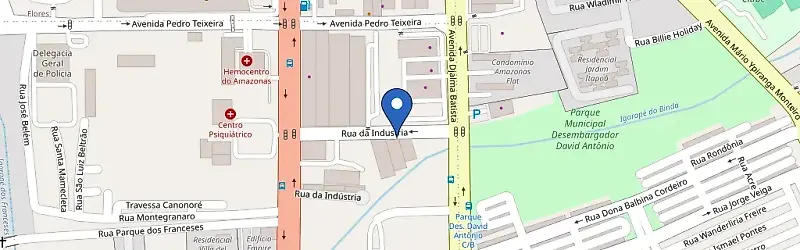 Mapa da estação Critéria Energia Solar