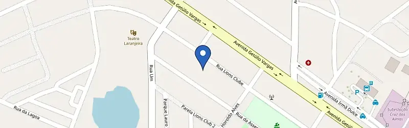 Mapa da estação Valparaíso Hotel