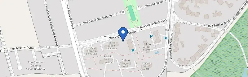Mapa da estação Edifício Barra De Itaúna