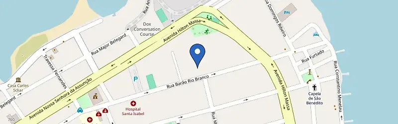 Mapa da estação Clínica Veins - Dr Guilherme Alberto Da Cunha