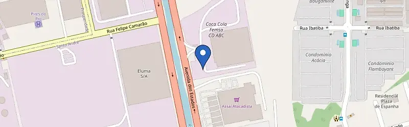 Mapa da estação GM Charger Test