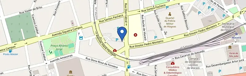 Mapa da estação Estapar