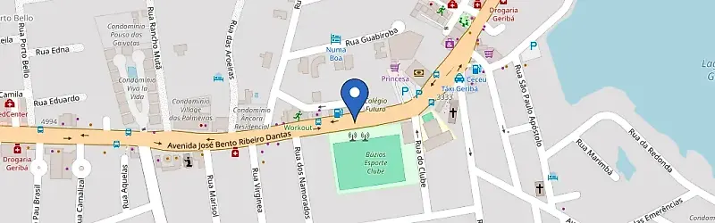 Mapa da estação BMW Rio Buzios Posto Br Manguinhos