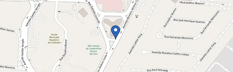 Mapa da estação Island Personal Offices AC