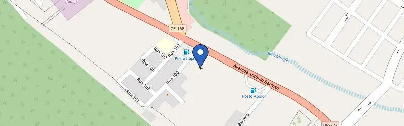 Mapa da estação Restaurante Braseiro