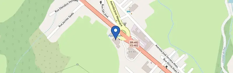 Mapa da estação Posto Xodo
