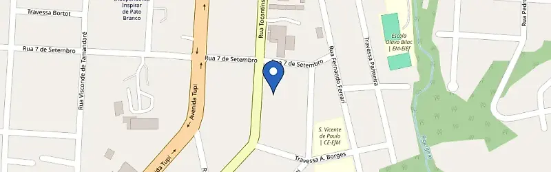 Mapa da estação Auto Mecânica Lora