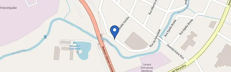 Mapa da estação Rudély