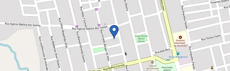 Mapa da estação Casa De Pablo