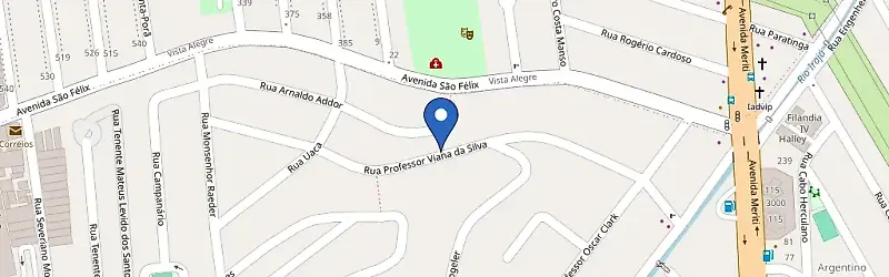 Mapa da estação BYD Residencial