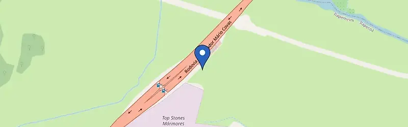 Mapa da estação Itapemirim - Sau - Eco Br101 Norte