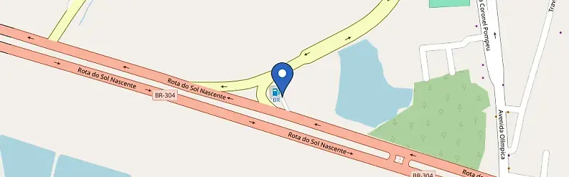 Mapa da estação ZON (CE) - Posto Doth - Aracati