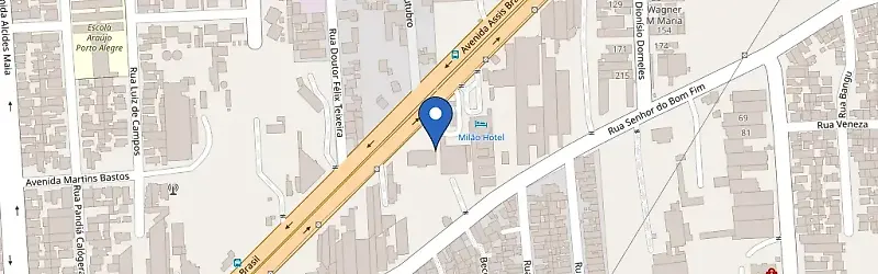 Mapa da estação Posto Cavalinho