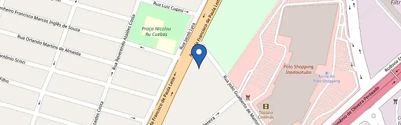 Mapa da estação Royal Palm Hotel
