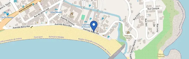 Mapa da estação Hotel Gaeta