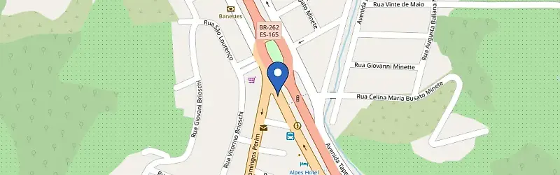 Mapa da estação Venda Nova Do Imigrante