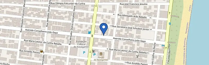 Mapa da estação Rota Verde - Sicoob
