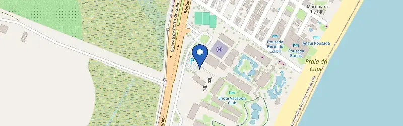 Mapa da estação Enotel