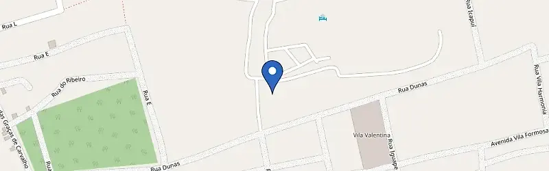 Mapa da estação Pousada Rancho Do Peixe