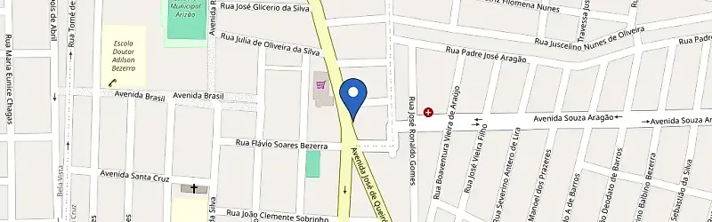 Mapa da estação DG Locadora
