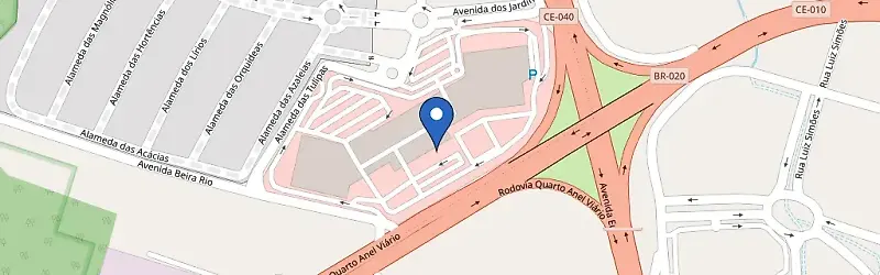 Mapa da estação Porsche