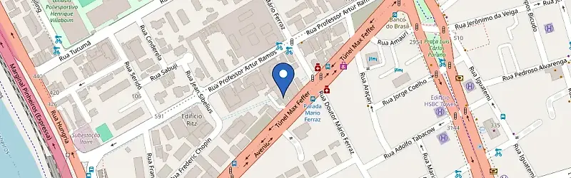 Mapa da estação Tupinambá | Empório Santa Maria (Quebrado)