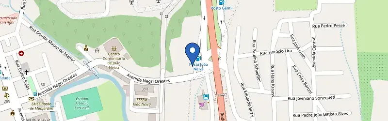 Mapa da estação EDP - João Neiva