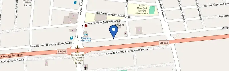 Mapa da estação Hotel Modelo