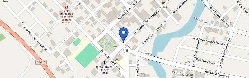 Mapa da estação Omar