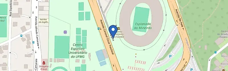 Mapa da estação Mineirão