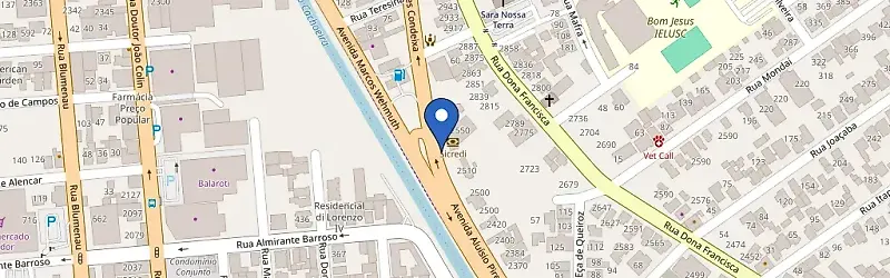 Mapa da estação ACIJ