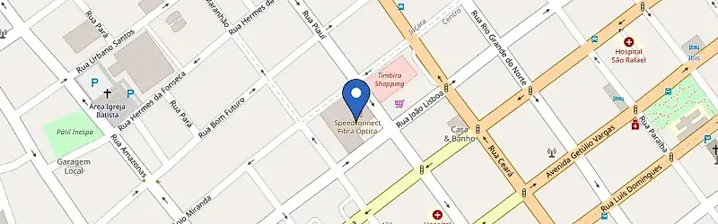 Mapa da estação BYD Tocantins Shopping