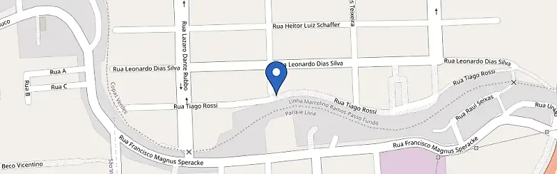 Mapa da estação Administração ROTA77
