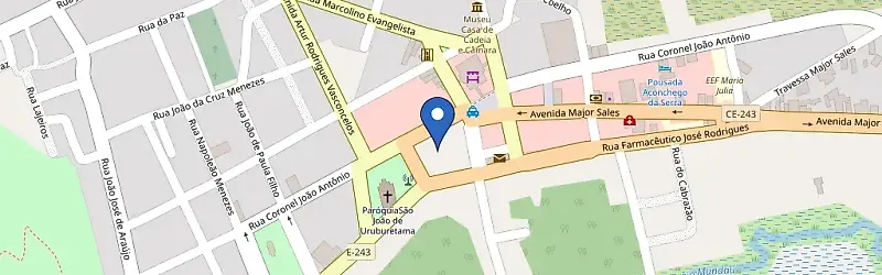 Mapa da estação Loja Lumo