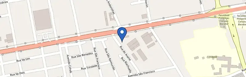 Mapa da estação Roma Hotel