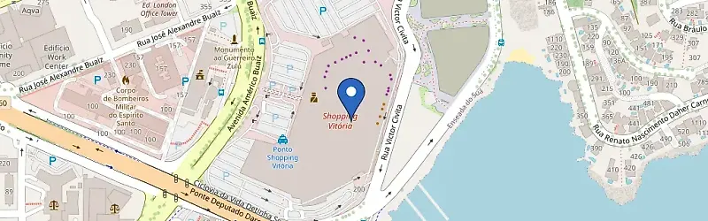 Mapa da estação Shopping Vitoria - Privilège